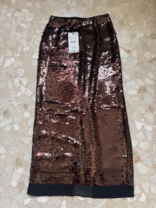 Falda Zara Lentejuelas. A ESTRENAR!!