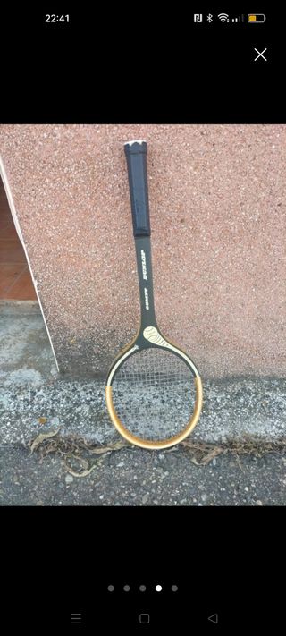 Raqueta Dunlop Comet años 80
