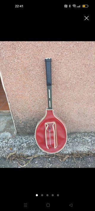 Raqueta Dunlop Comet años 80
