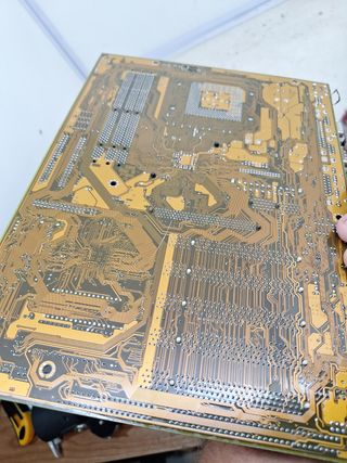 PLACA BASE DE ORDENADOR ANTIGUO 
