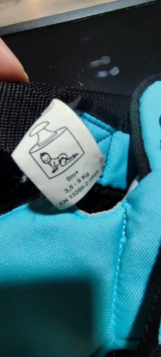 Mochila Porta Bebés Chicco Azul