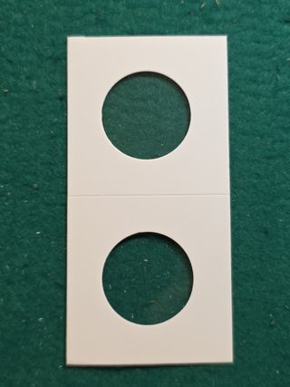 50 cartones para monedas 27,5mm