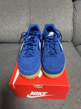 Zapatillas Nike Gato Fútbol Sala Azul