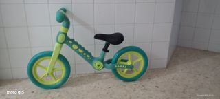 Bicicleta infantil sin pedales