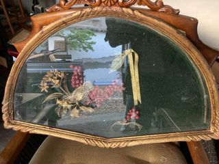 Coppia di antichi ventagli decorativi