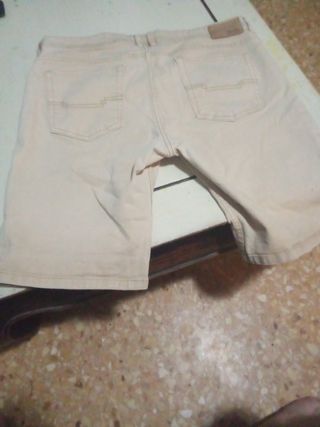 Pantalón marca DENIM talla 48 color beige