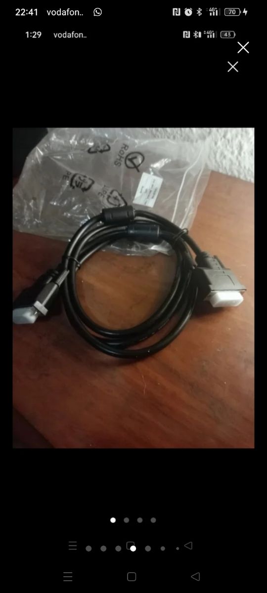 Lote informática: Cables HDMI y LED