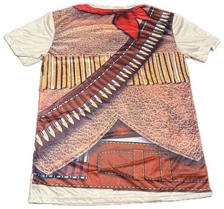 Camiseta disfraz vaquero talla