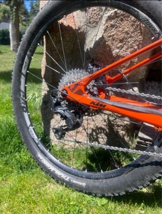 Bicicleta KTM 27,5 Doble Suspensión FOX