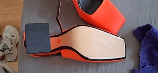 Zapatos Zara Talla 37 Naranja