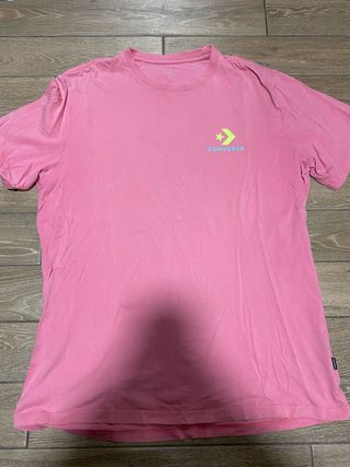 Camiseta Converse Rosa Talla XL