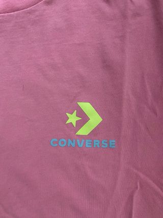 Camiseta Converse Rosa Talla XL