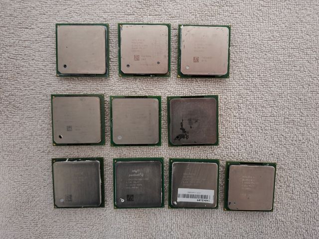 Lote 10 uds. Procesador Intel Pentium 4 socked 478