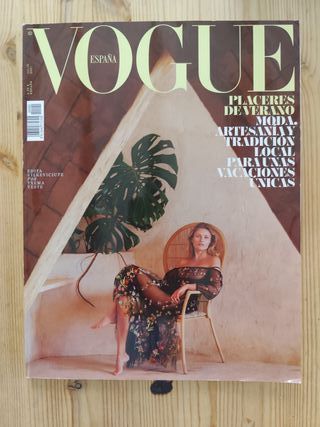 Lote de 6 revistas Vogue