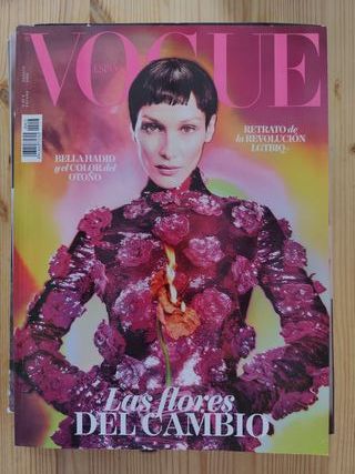 Lote de 6 revistas Vogue