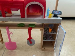 Barbie Pizzería Completa
