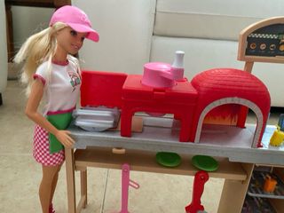 Barbie Pizzería Completa