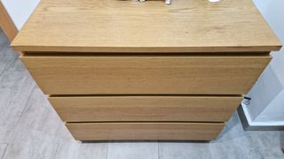 Cómoda IKEA madera marrón