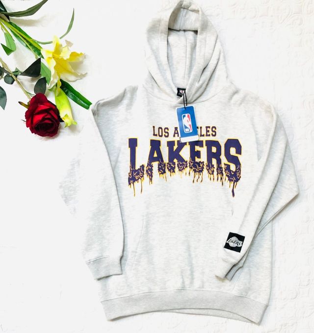 Sudadera Lakers Los Angeles gris