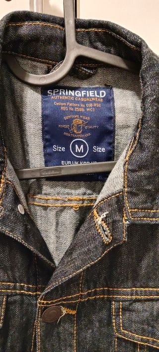 Chaqueta Vaquera Springfield Hombre Talla M