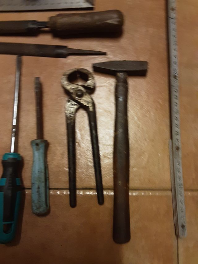 Lote herramientas carpintería