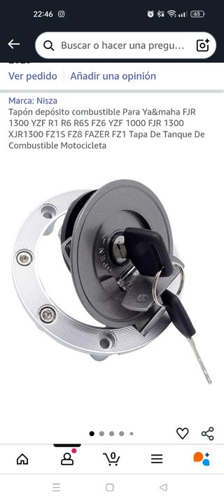 Tapón depósito Yamaha FJR 1300 YZF R1 R6 FZ6