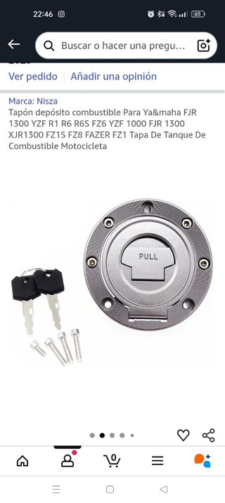 Tapón depósito Yamaha FJR 1300 YZF R1 R6 FZ6