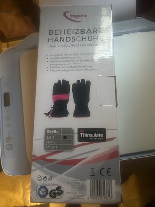 Guantes térmicos talla S