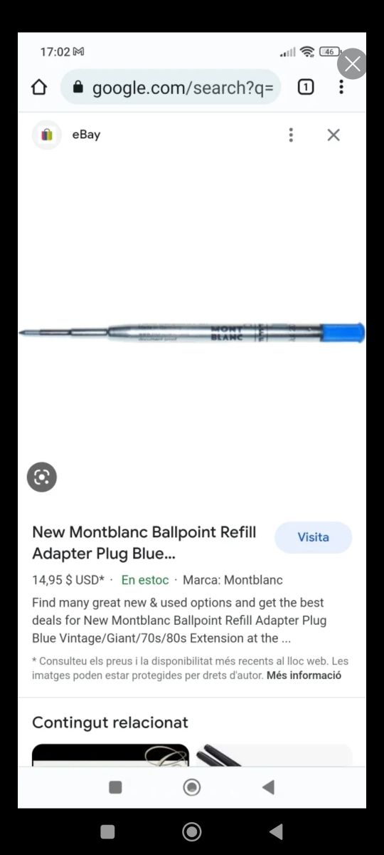 BOLÍGRAFO  MONTBLANC CARRERA 592