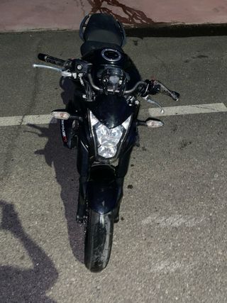 Kawasaki ER6N Negra