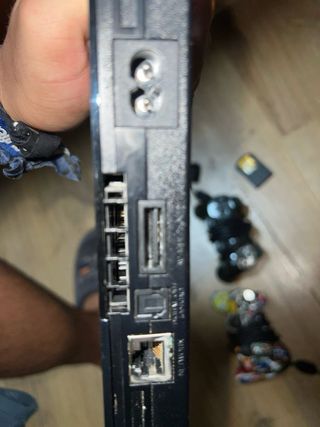 Consola PlayStation 2 con 2 mandos