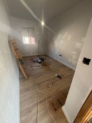 Instalación de tarima flotante