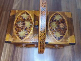 Costurero francés cantilever antiguo siglos XIX-XX