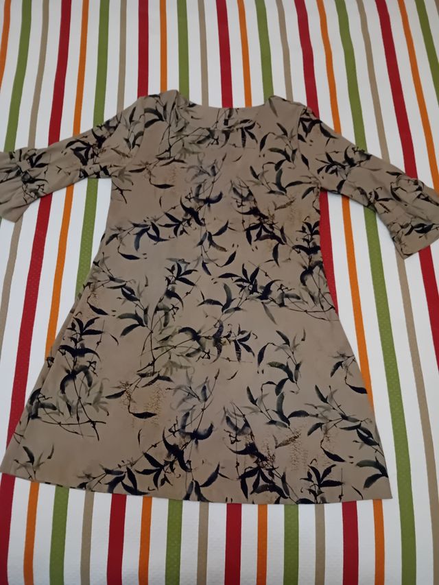 Vestido de invierno estampado floral