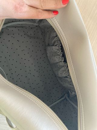 Bolso maternal de hospital Uzturre Polipiel Beige