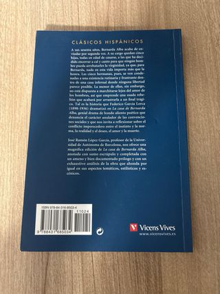 La Casa De Bernarda Alba (Clasicos Hispanicos /...