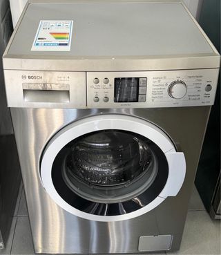 LAVADORA BOSCH EN INOX  8 KILOS 