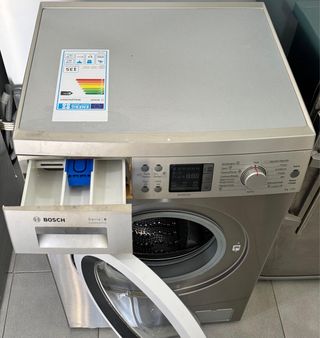 LAVADORA BOSCH EN INOX  8 KILOS 
