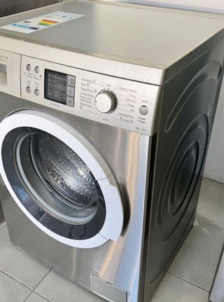 LAVADORA BOSCH EN INOX  8 KILOS 