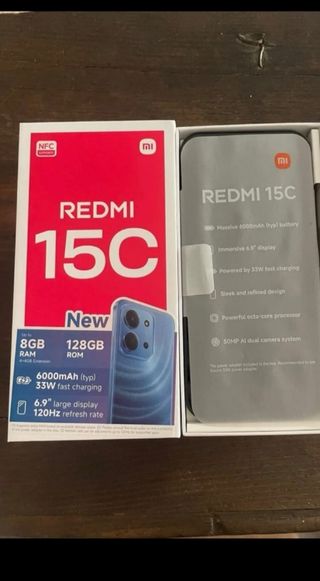 Xiaomi Redmi 15C Azul 8GB RAM 128GB