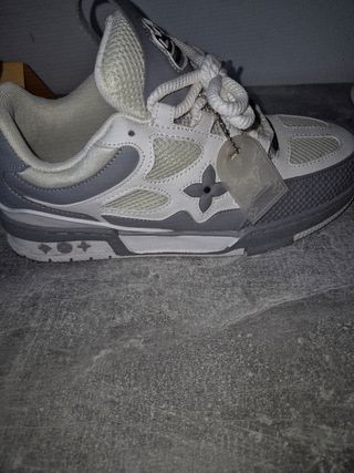 Louis Vuitton Scarpe Grigio Bianco
