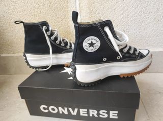 Converse Run Star Hike Negras Talla 35.