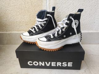 Converse Run Star Hike Negras Talla 35.