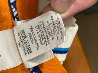 Camiseta Adidas Vintage Naranja