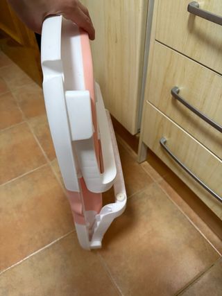 Bañera para bebé plegable con termómetro