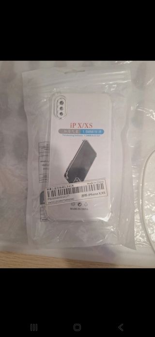Funda iPhone X/XS 1.5MM Transparente