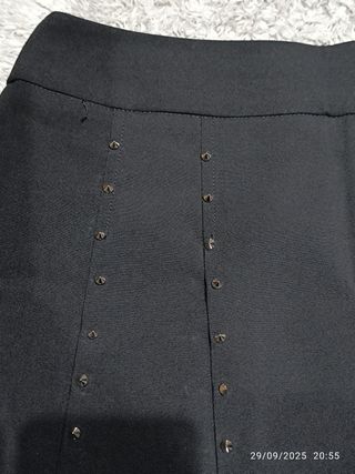 Falda Short Zara Negra Talla M