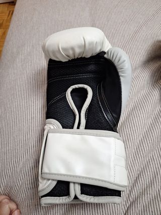 Guantes de Boxeo Everlast Powerlock Blancos