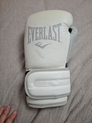 Guantes de Boxeo Everlast Powerlock Blancos