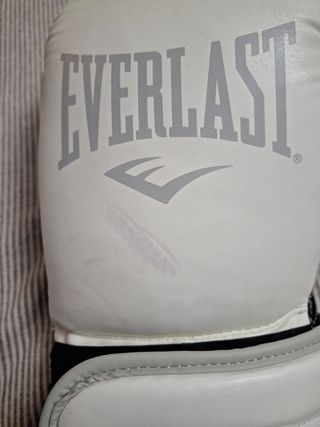 Guantes de Boxeo Everlast Powerlock Blancos
